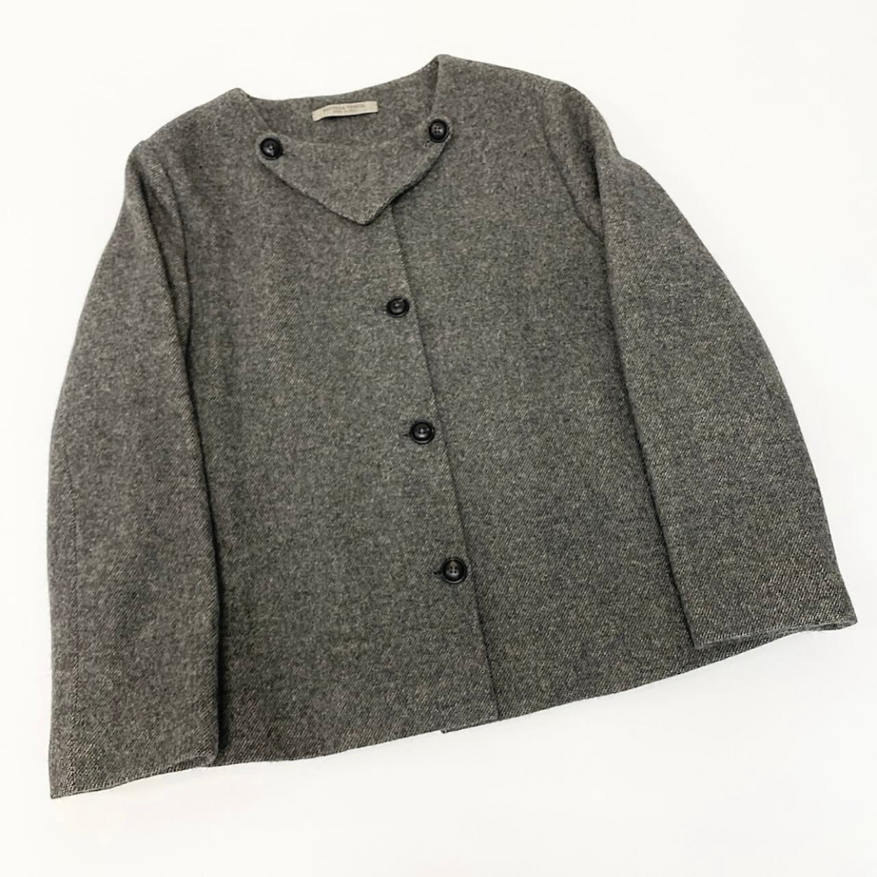BOTTEGA VENETA ボッテガ・ヴェネタ スカートセットアップ ジャケット スカート アンゴラ混 グレー アンゴラ / ウール / レーヨン　ナイロン　キュプラ　シルク セットアップ レディース AB