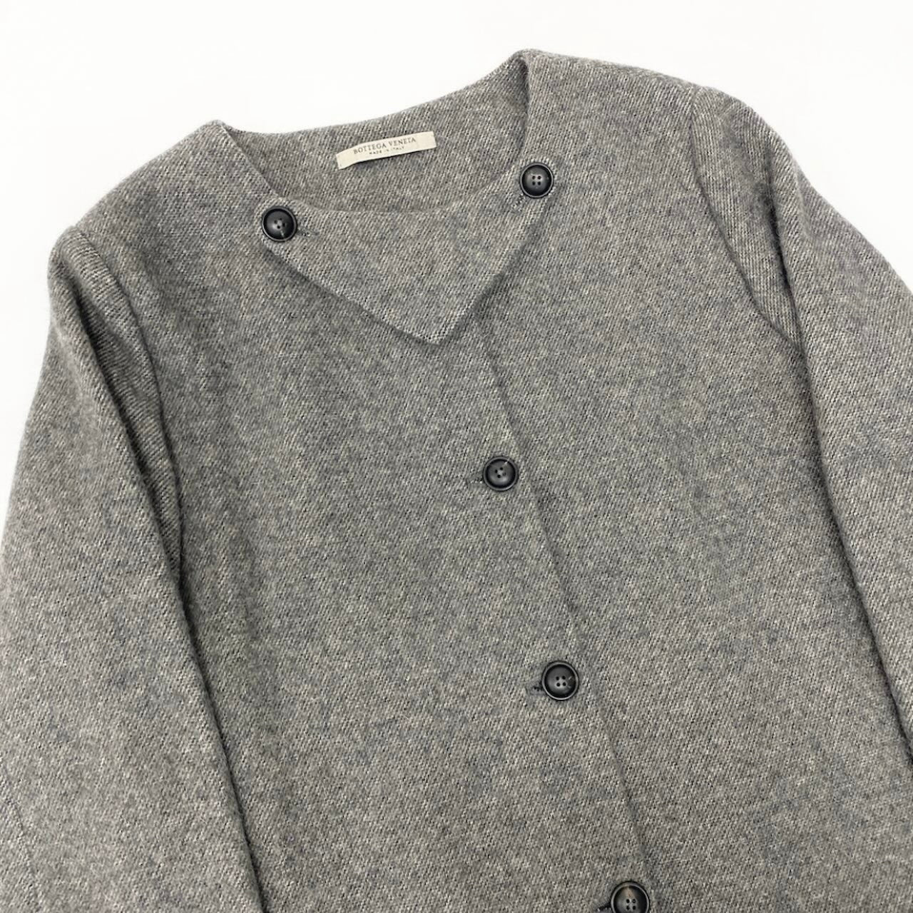 BOTTEGA VENETA ボッテガ・ヴェネタ スカートセットアップ ジャケット スカート アンゴラ混 グレー アンゴラ / ウール / レーヨン　ナイロン　キュプラ　シルク セットアップ レディース AB