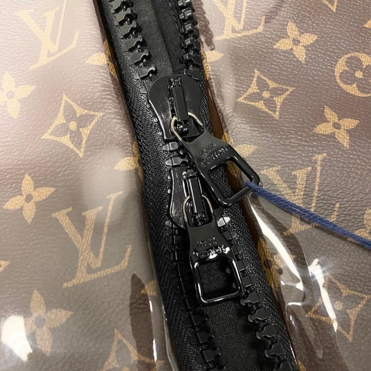 LOUIS VUITTON ルイヴィトン ヴァージルアブロー モノグラムベスト ブラウン PVC / ポリエステル HKG75W ベスト メンズ ABP