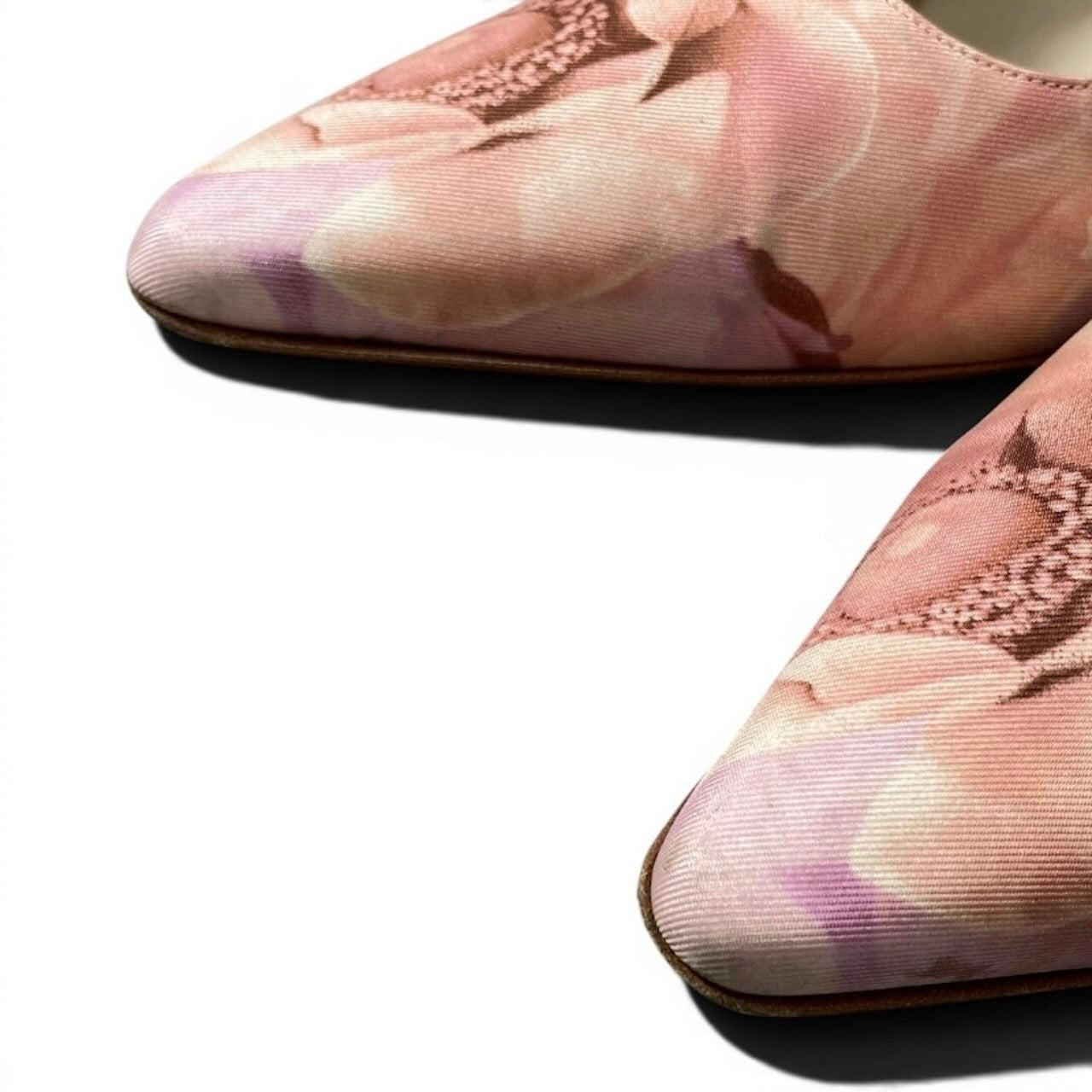 Salvatore Ferragamo サルヴァトーレフェラガモ ミュール ストラップサンダル ピンク サテン サンダル レディース B