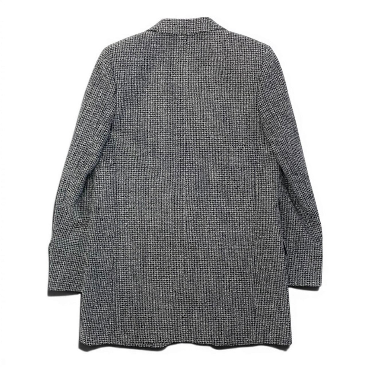 SAINT LAURENT サンローラン ツイードジャケット グレー ウール テーラードジャケット メンズ SA