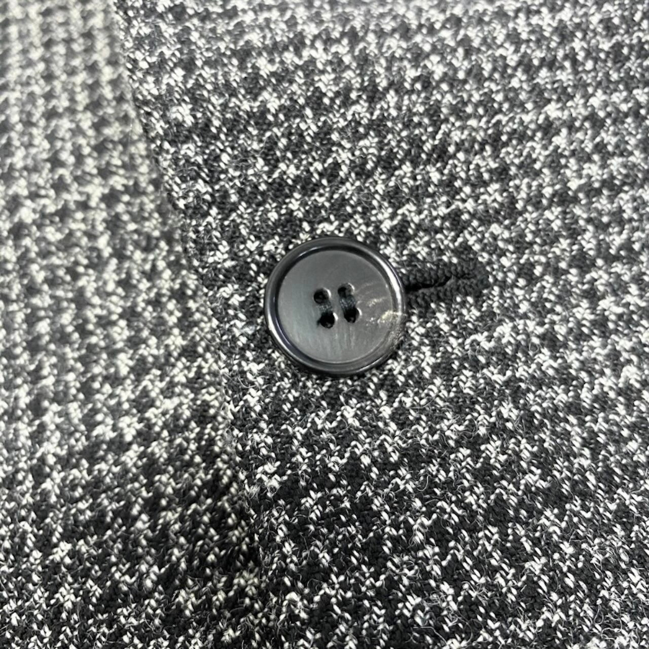 SAINT LAURENT サンローラン ツイードジャケット グレー ウール テーラードジャケット メンズ SA