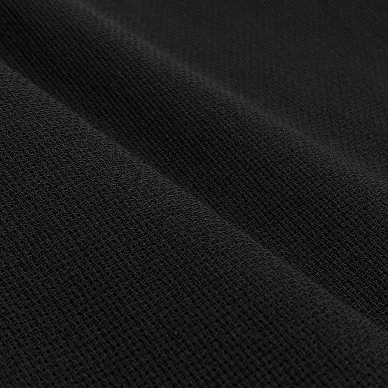 Yohji Yamamoto ヨウジヤマモト ハーフジップ シアーロングコート ロングジャケット ブラック ウール その他アウター レディース ABP