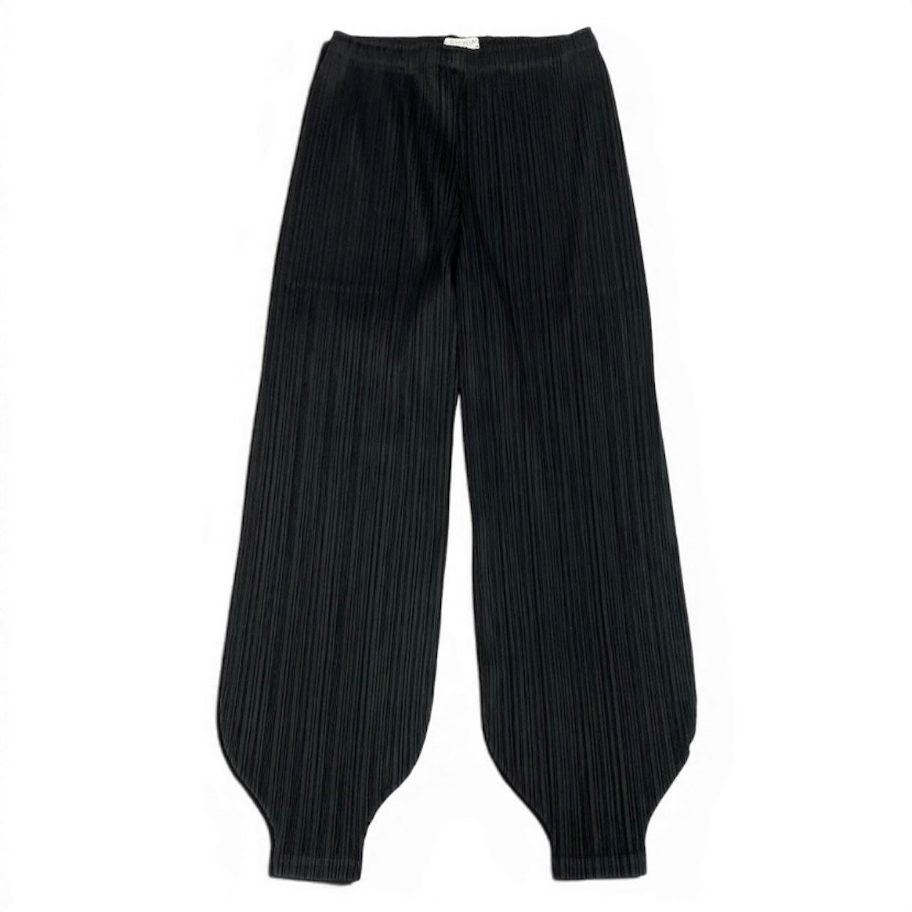 PLEATS PLEASE プリーツプリーズ ニッカポッカパンツ プリーツパンツ ブラック ポリエステル PPP13-JF184 パンツ レディース ABP