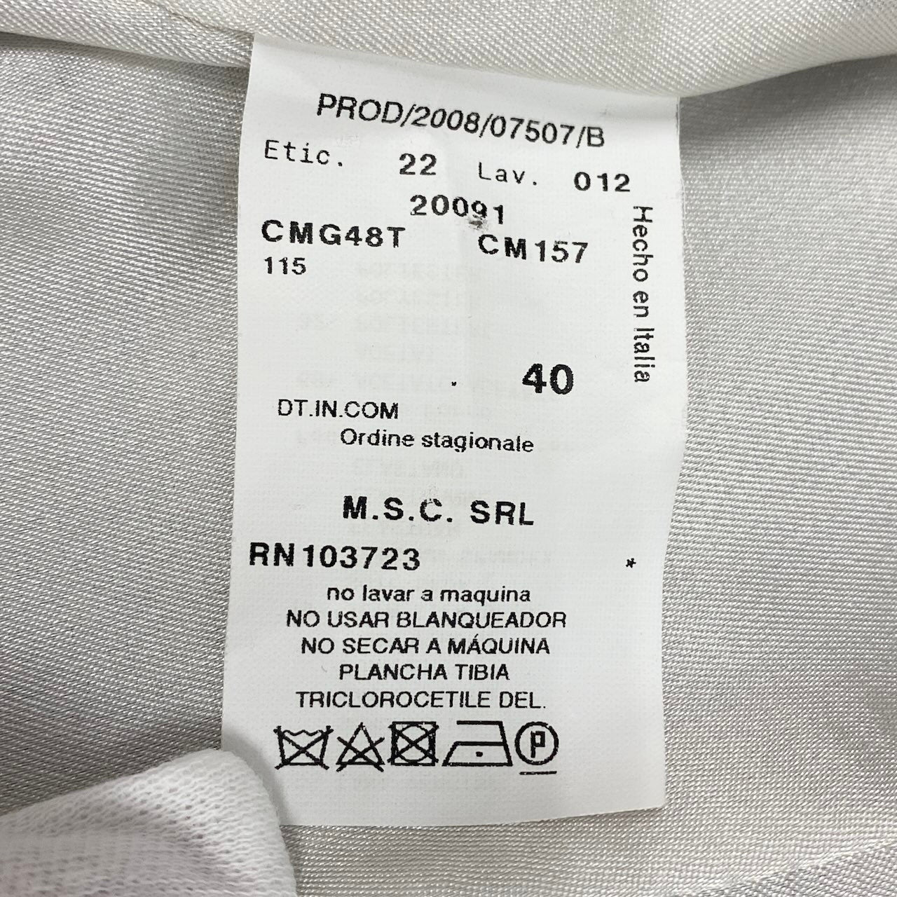 ARMANI COLLEZIONI アルマーニコレッツォーニ フォーマル グレー ウール / シルク / エラスタン テーラードジャケット レディース AB