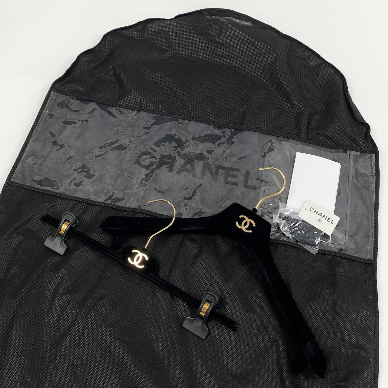 CHANEL シャネル ロゴリボンテープ ルサージュ ダブルツイード ブラック コットン / ポリエステル / シルク P45108 セットアップ レディース SA