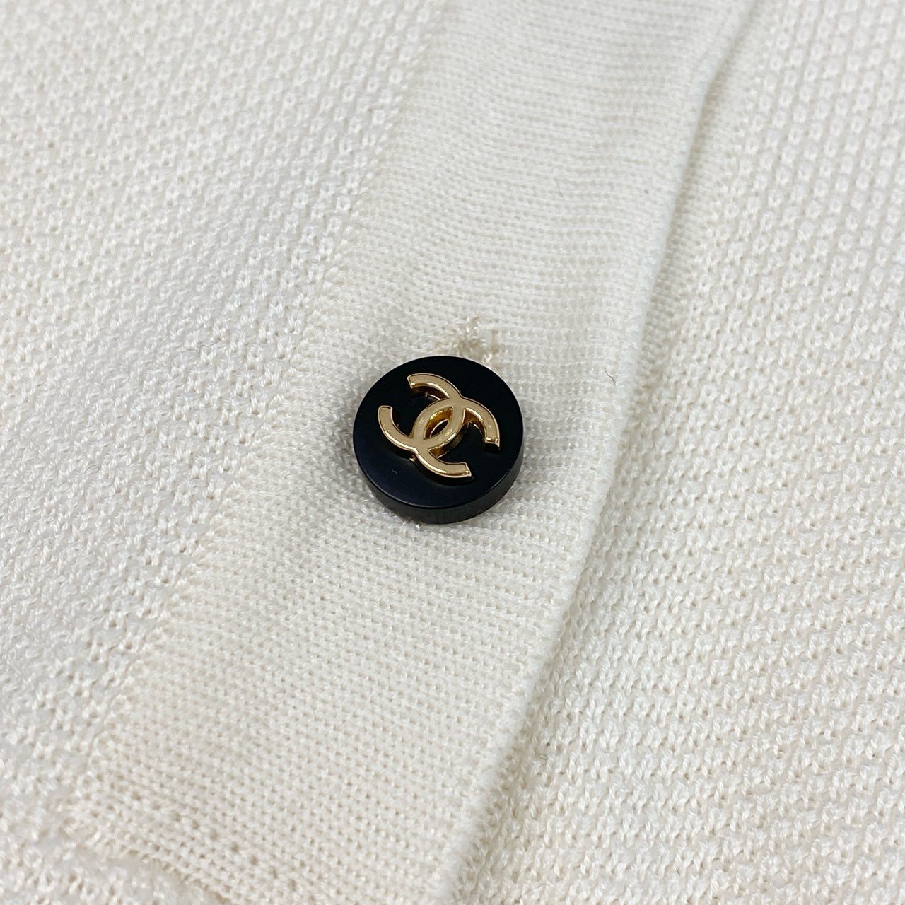 CHANEL シャネル 96C 1996クルーズライン ホワイト コットン P05990 半袖ワンピース レディース ABP