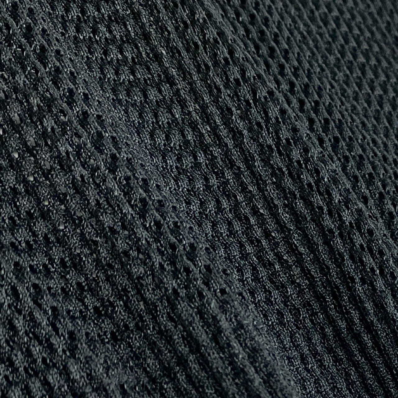 PLEATS PLEASE プリーツプリーズ メッシュ素材 クロップドワイドカットソー ブラック ポリエステル 半袖Ｔシャツ レディース SA