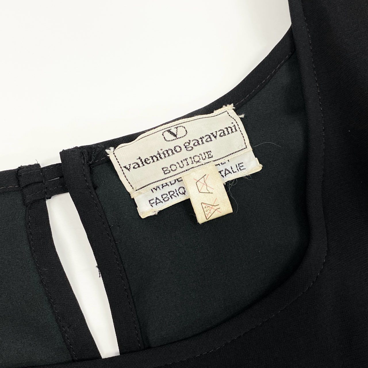Valentino Garavani ヴァレンティノ ガラヴァーニ ドレス ロング ショートスリーブ ブラック タイトワンピース レディース BC