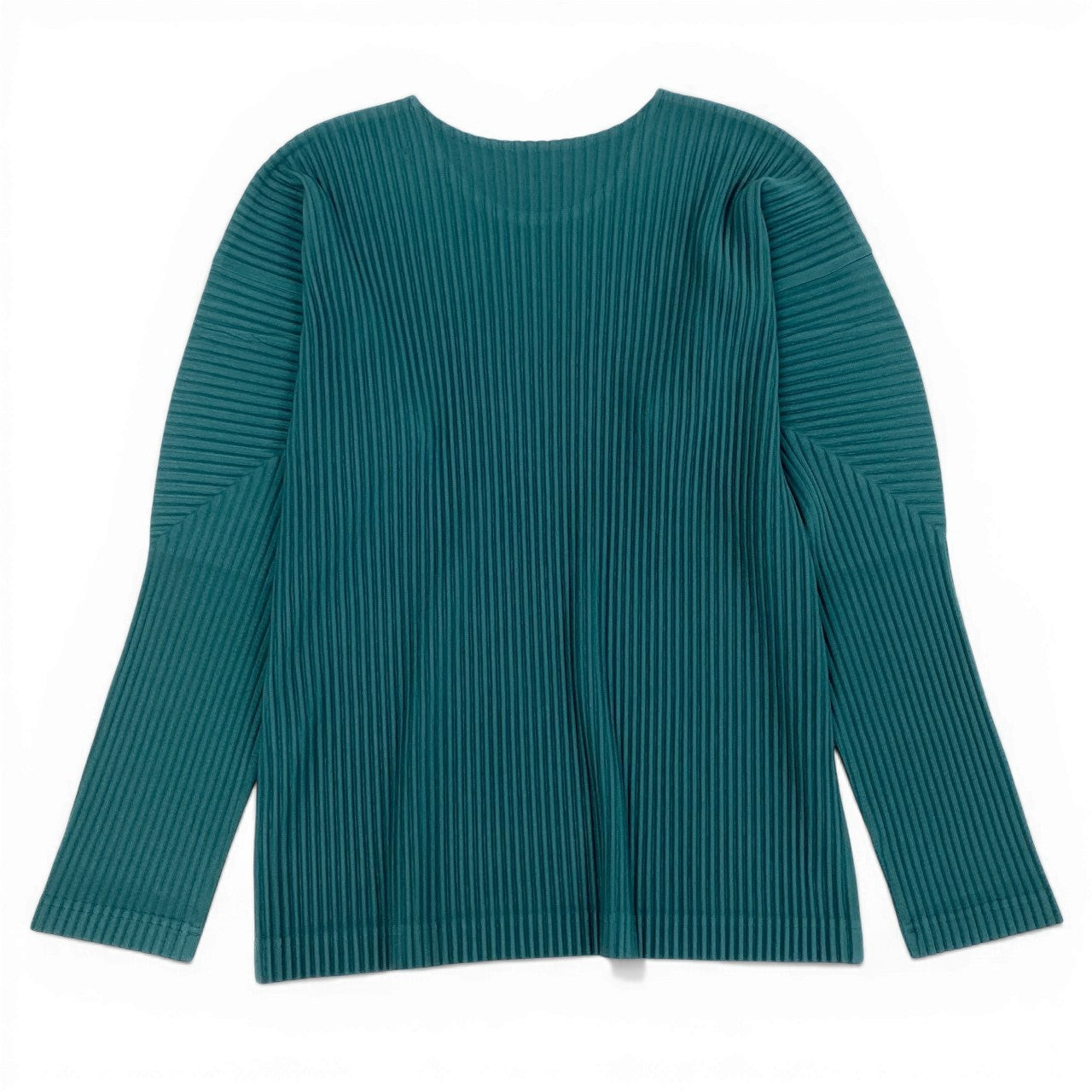 ISSEY MIYAKE イッセイミヤケ オムプリッセ プリーツカットソー トップス グリーン ポリエステル カットソー メンズ ABP