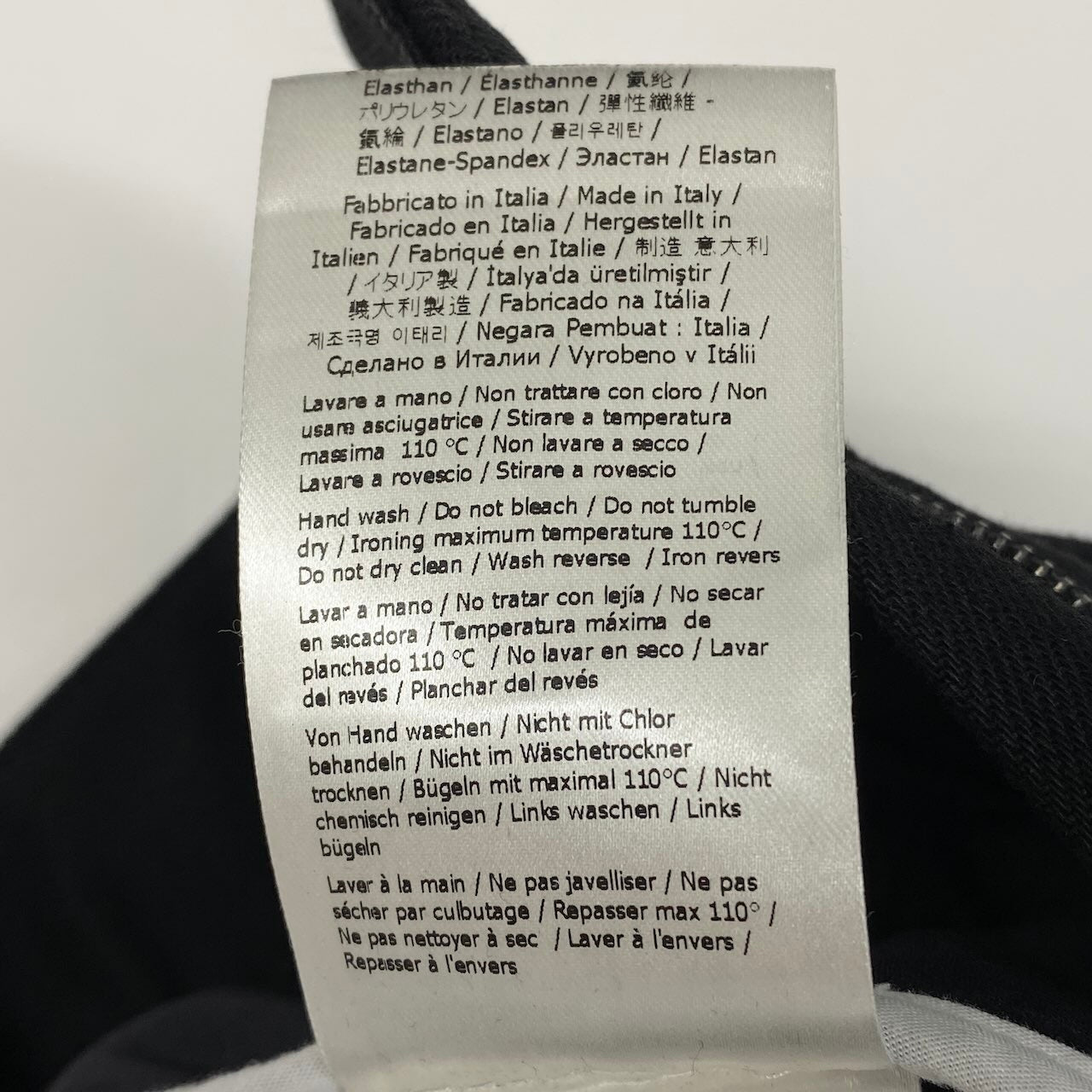 FENDI フェンディ コットンスカート ブラック コットン / ポリウレタン 12CPF-21-1224 ミニスカート レディース B