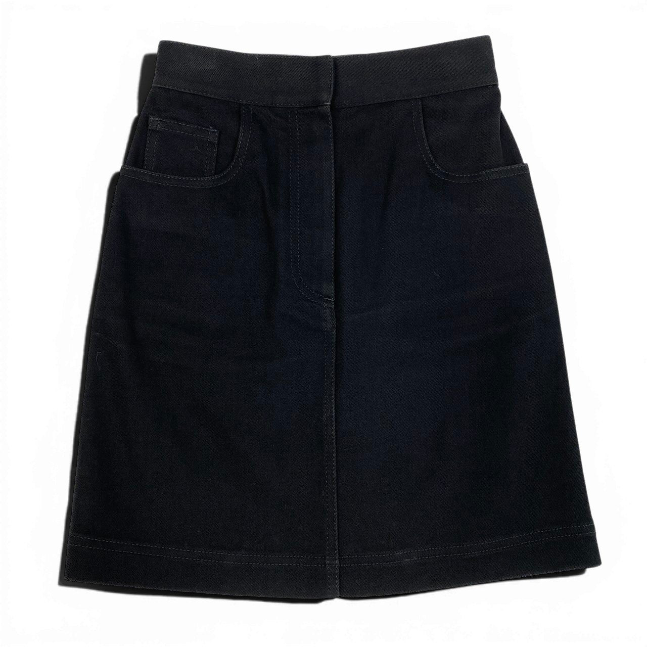 FENDI フェンディ コットンスカート ブラック コットン / ポリウレタン 12CPF-21-1224 ミニスカート レディース B