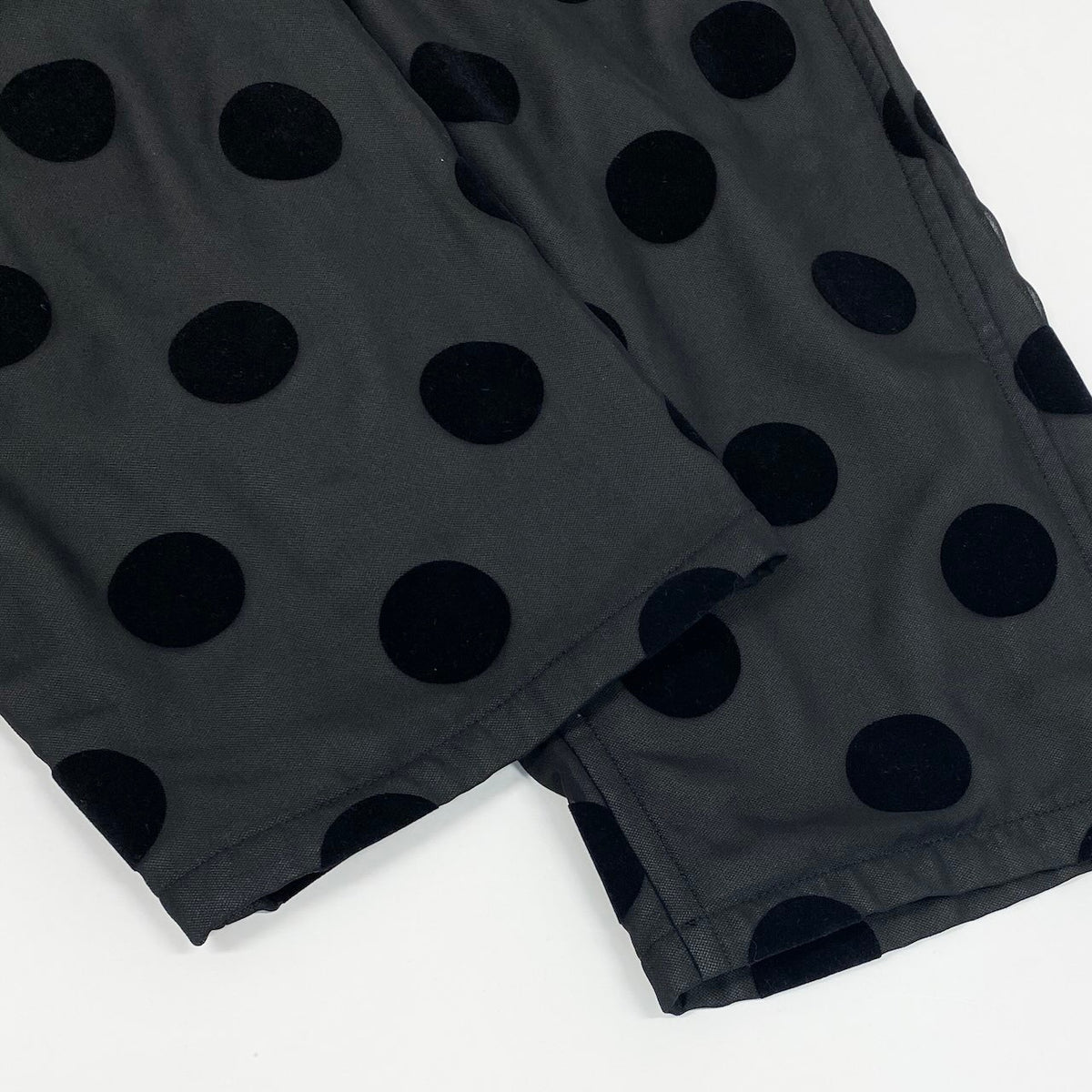 tao COMME des GARCONS タオ コムデギャルソン TJ-005 ドット柄 チュール ブラック ポリエステル AD2022 サルエルパンツ レディース AB