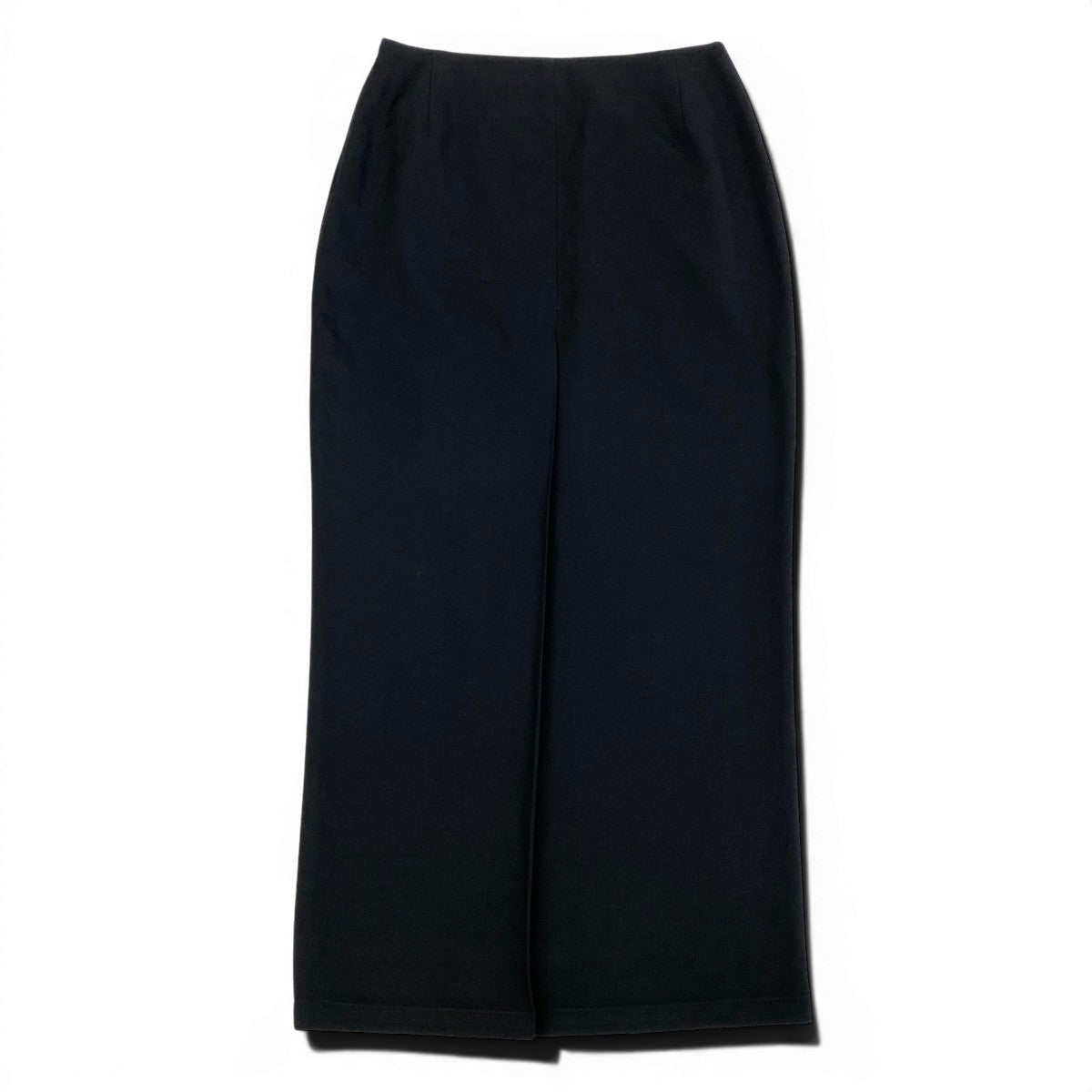 Yohji Yamamoto ヨウジヤマモト バックスリット ブラック ウール FG-S02-100 ロングスカート レディース AB