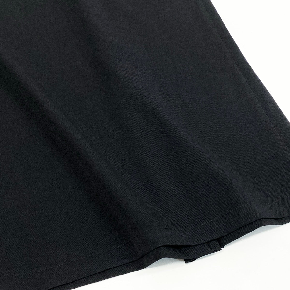 Yohji Yamamoto ヨウジヤマモト バックスリット ブラック ウール FG-S02-100 ロングスカート レディース AB