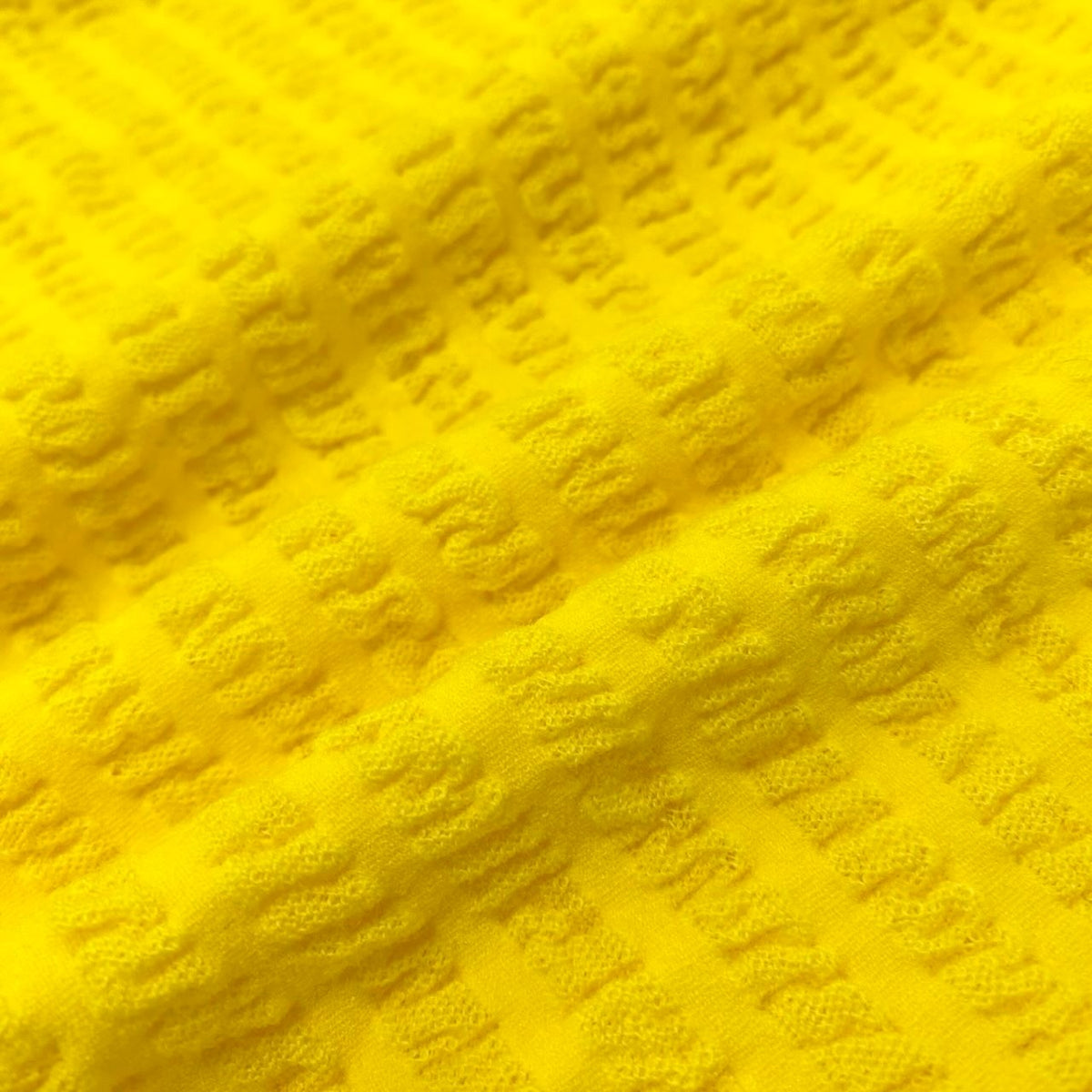ISSEY MIYAKE A-POC INSIDE イッセイミヤケ エイポック インサイド ショートスリーブ トップス イエロー ウール / ナイロン AP33JJ405 カットソー レディース AB