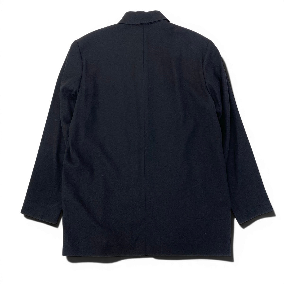 BALENCIAGA バレンシアガ ウールツイールシャツジャケット ブラック ウール / レーヨン その他アウター メンズ S