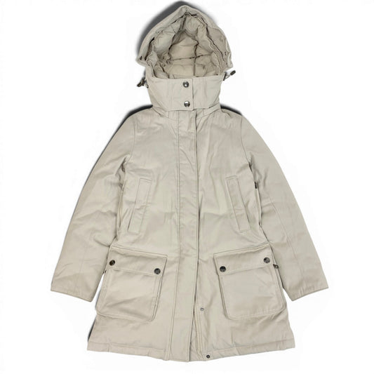 BURBERRY バーバリー バーバリーロンドン フーデット ダウンコート モッズコート 2way ベージュ ポリエステル / コットン / ウール ダウン アクリル ナイロン ポリウレタン その他アウター レディース B