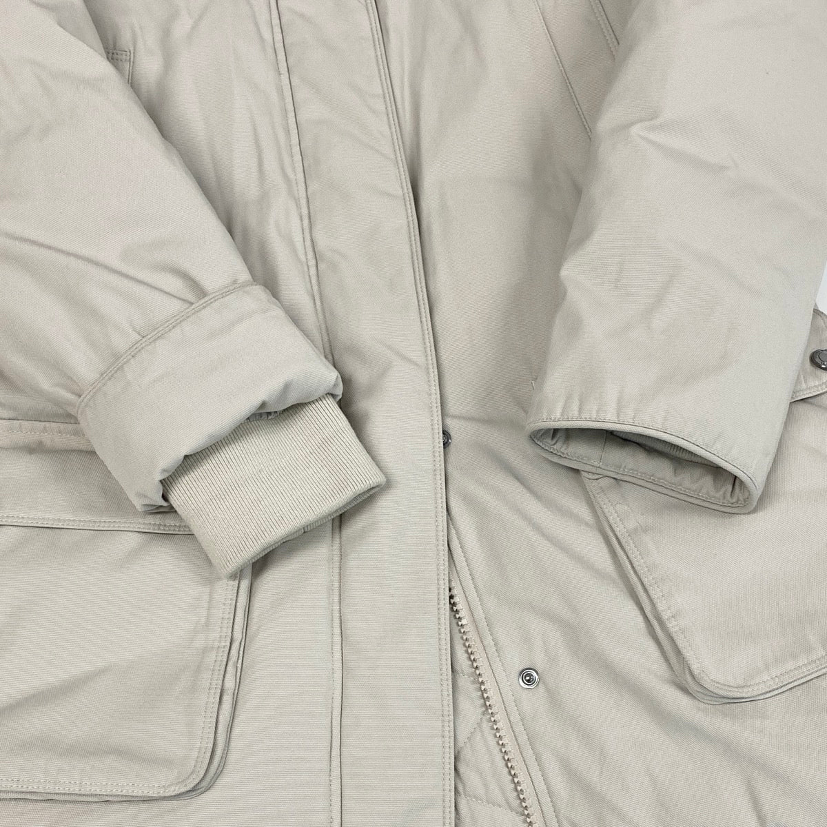 BURBERRY バーバリー バーバリーロンドン フーデット ダウンコート モッズコート 2way ベージュ ポリエステル / コットン / ウール ダウン アクリル ナイロン ポリウレタン その他アウター レディース B