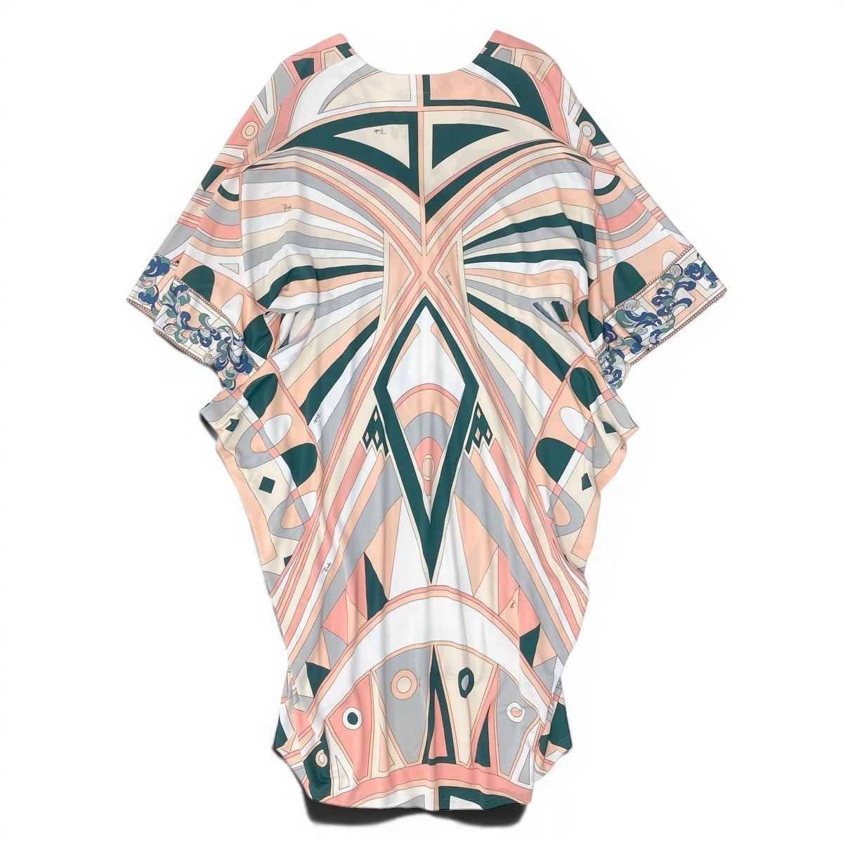 Emilio Pucci エミリオ プッチ 変形チュニックワンピース 総柄 マルチカラー レーヨン ワンピース レディース SA