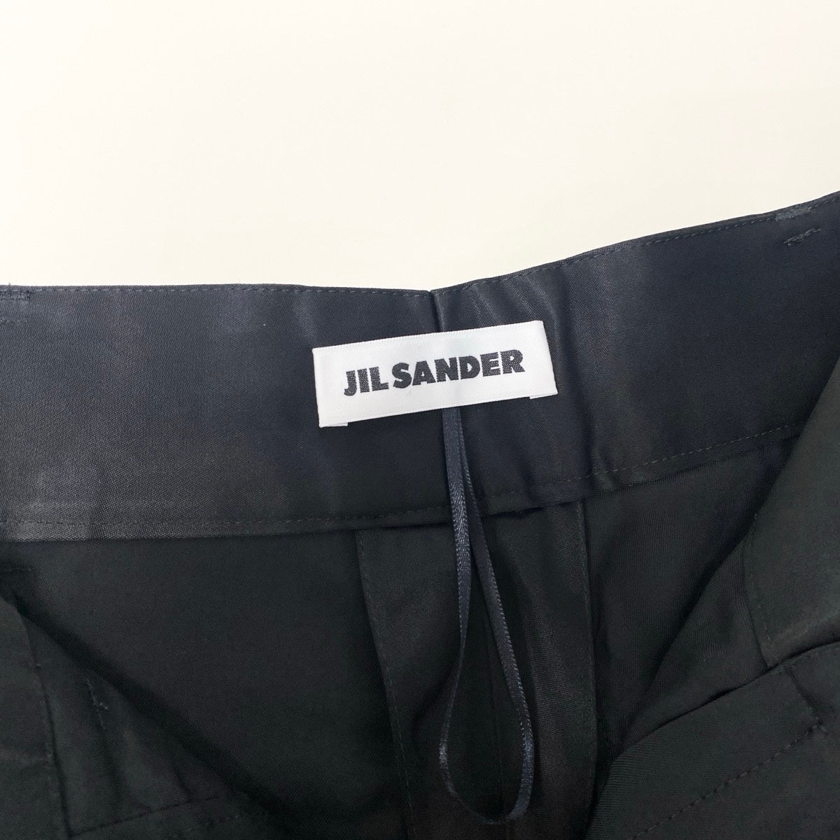 JIL SANDER ジルサンダー トラウザーパンツ ワイドパンツ とろみ素材 ワイドシルエット ブラック レーヨン JO3KA0264 J65246 スラックスパンツ レディース SA