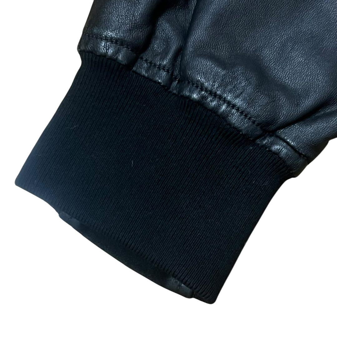 GIVENCHY ジバンシィ レザージャケット ブラック 羊革 ブルゾン メンズ B