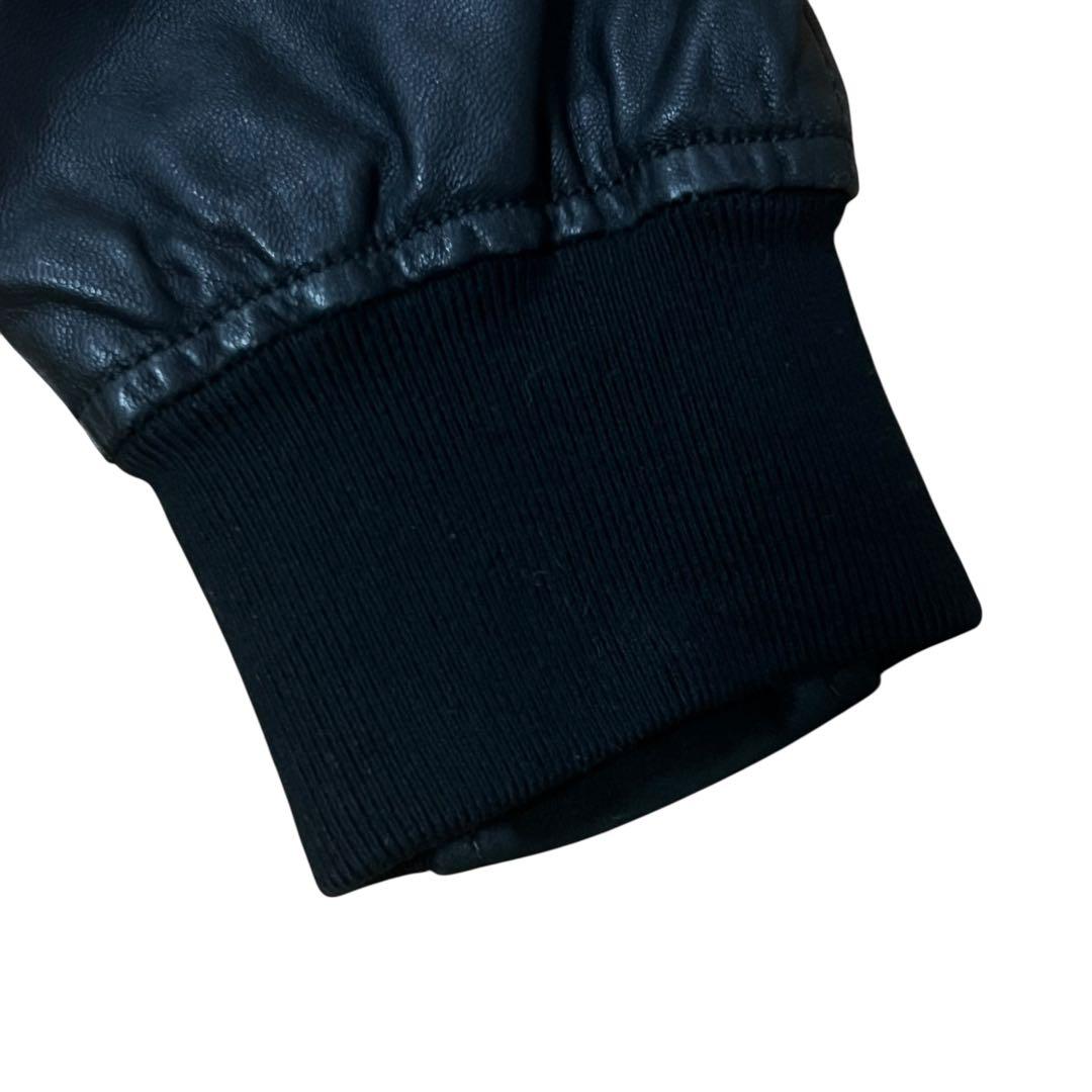 GIVENCHY ジバンシィ レザージャケット ブラック 羊革 ブルゾン メンズ B