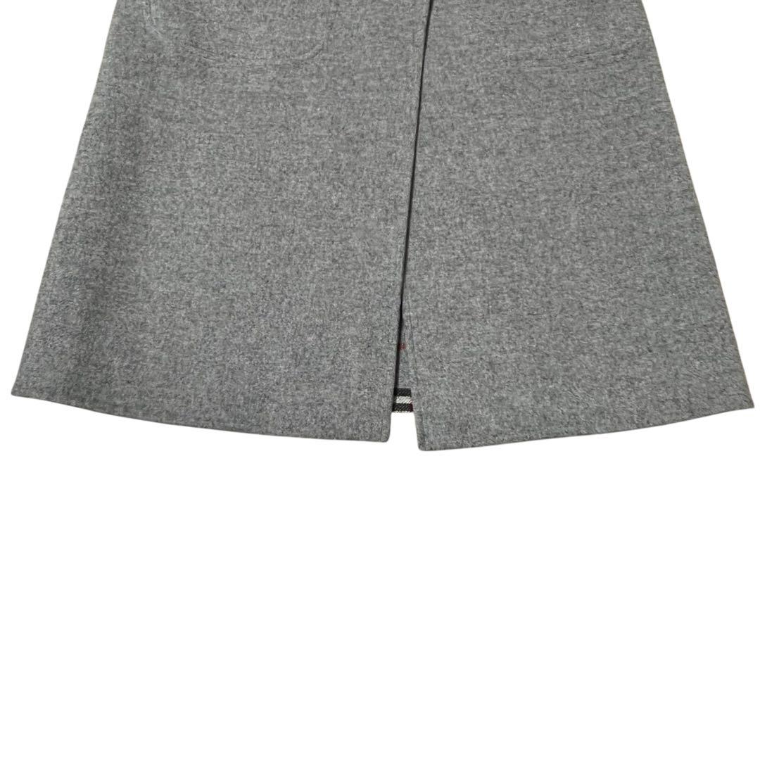 Burberry's Vintage Nova Check Reversible C-TK Tag Grey Wool Balmacaan Coat Men's AB