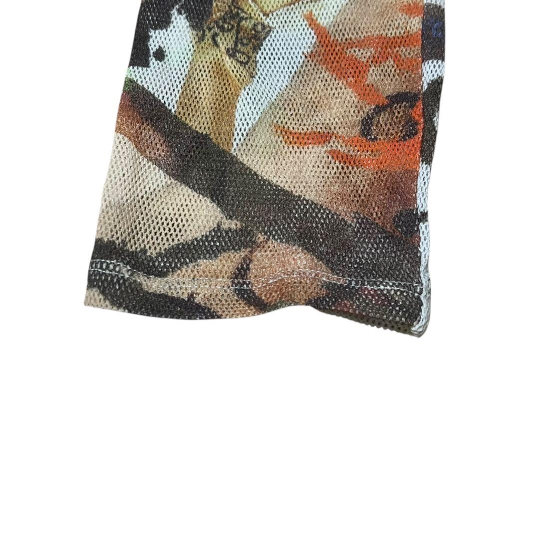 Vivienne Westwood Allover Graffiti Multi-Color Cotton / Nylon / Polyurethane Pants Leggings Women's SA