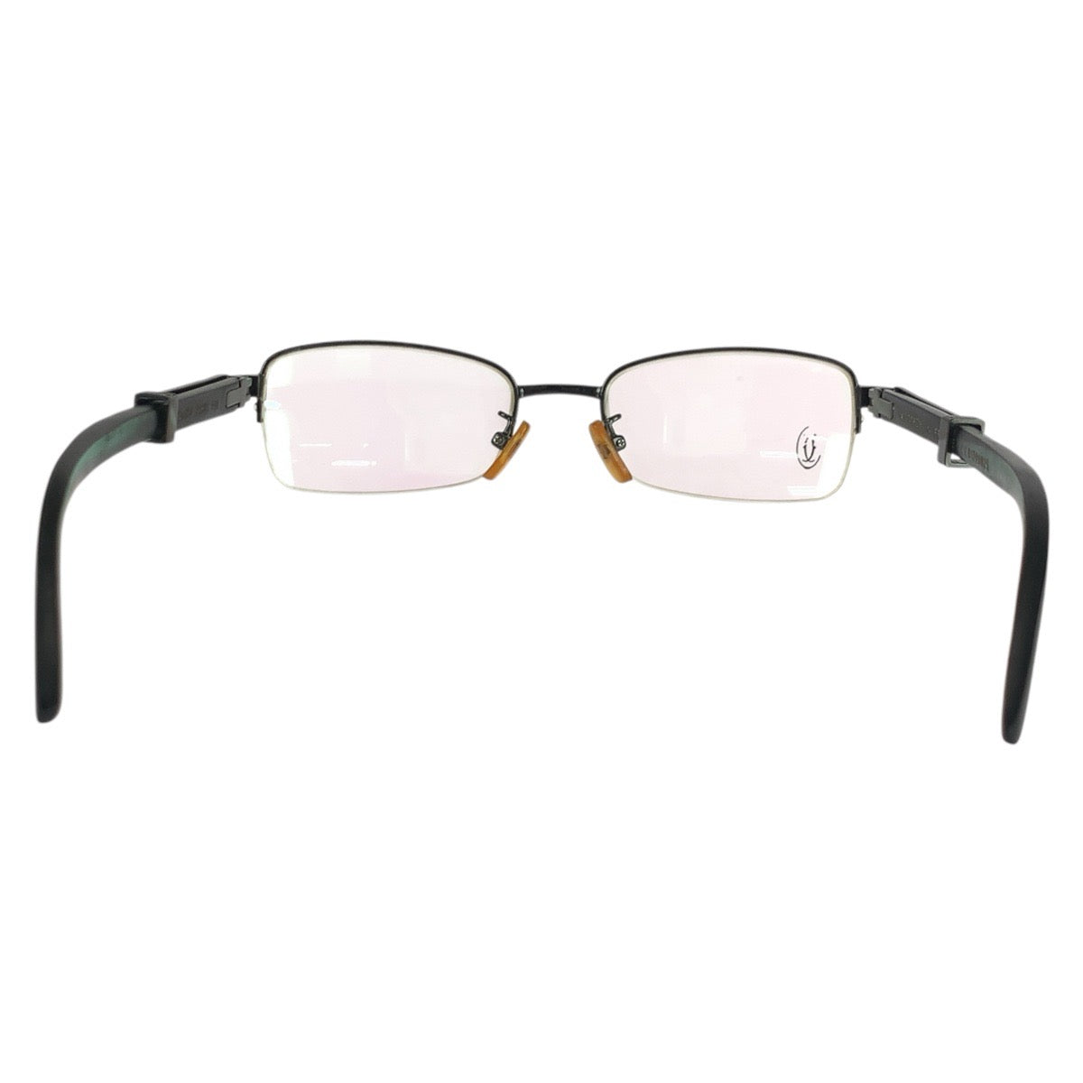 21626
CARTIER カルティエ ブラック 黒 プラスチック / メタル メガネ 男女兼用 メンズ AB30