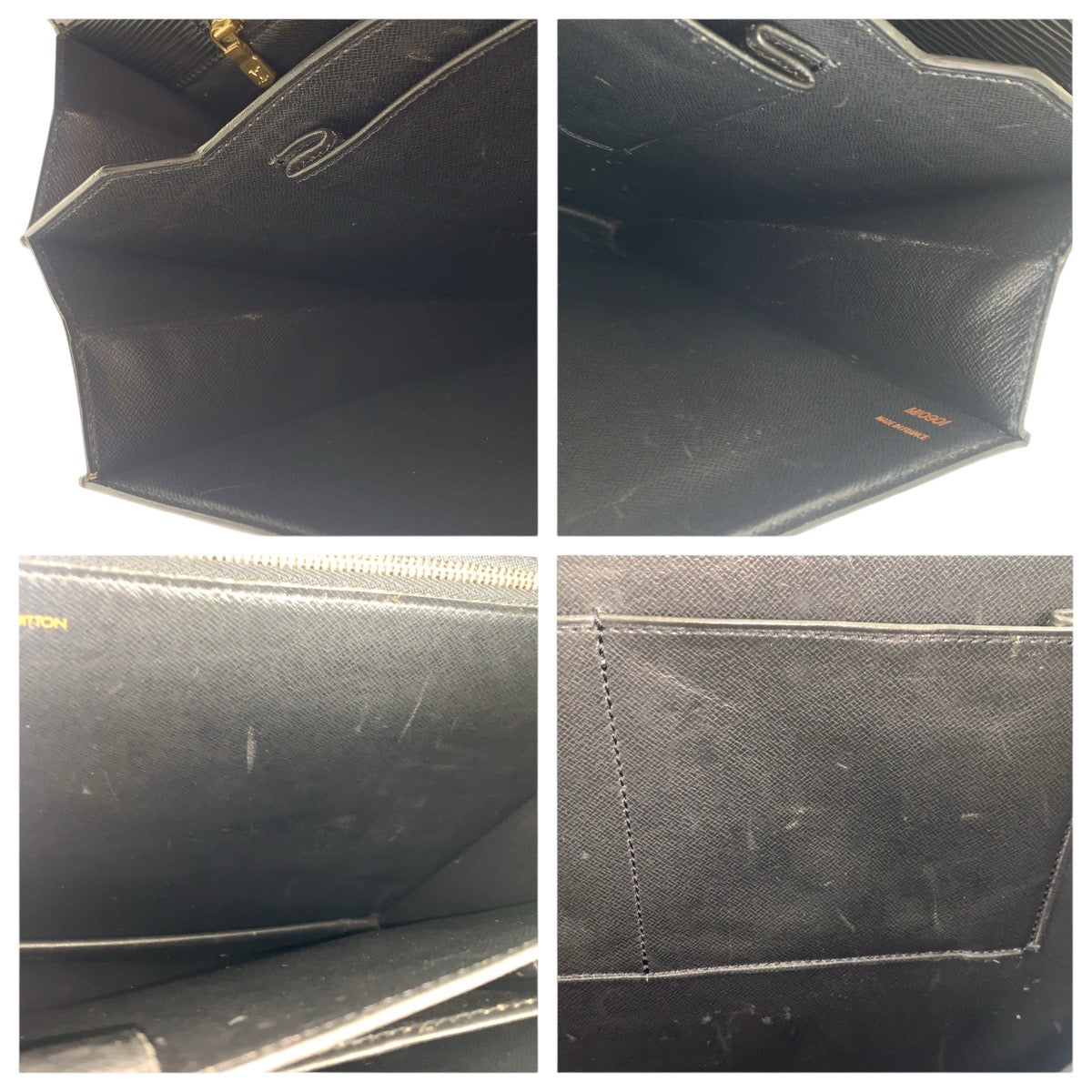 17410
LOUIS VUITTON ルイヴィトン エピ セルヴィエッ ト コンセイエ ノワール 黒 ゴールド金具 エピレザー M54422 ビジネスバッグ ブリーフケース  メンズ AB40