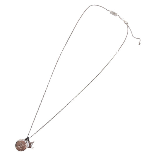 10915
LOUIS VUITTON ルイヴィトン モノグラム シルバー シルバー金具 メタル M62485 リング ネックレス   メンズ