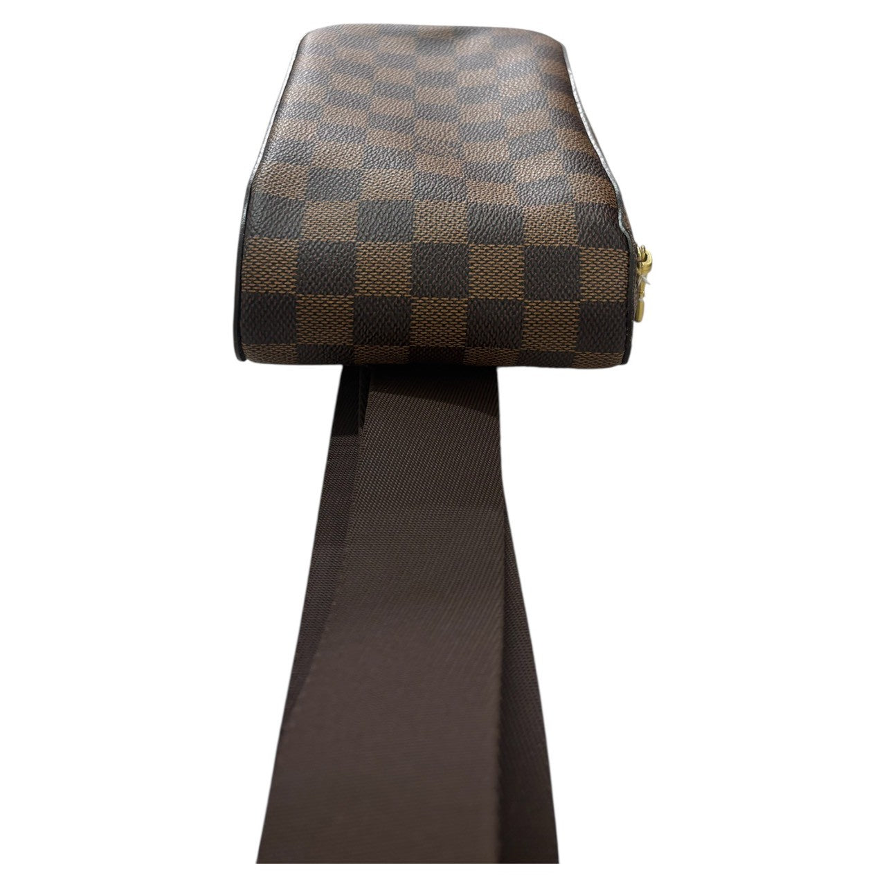 LOUIS VUITTON Damier Geronimos Brown Gold Hardware PVC / Leather N51194 Body Bag Shoulder Bag Men's A