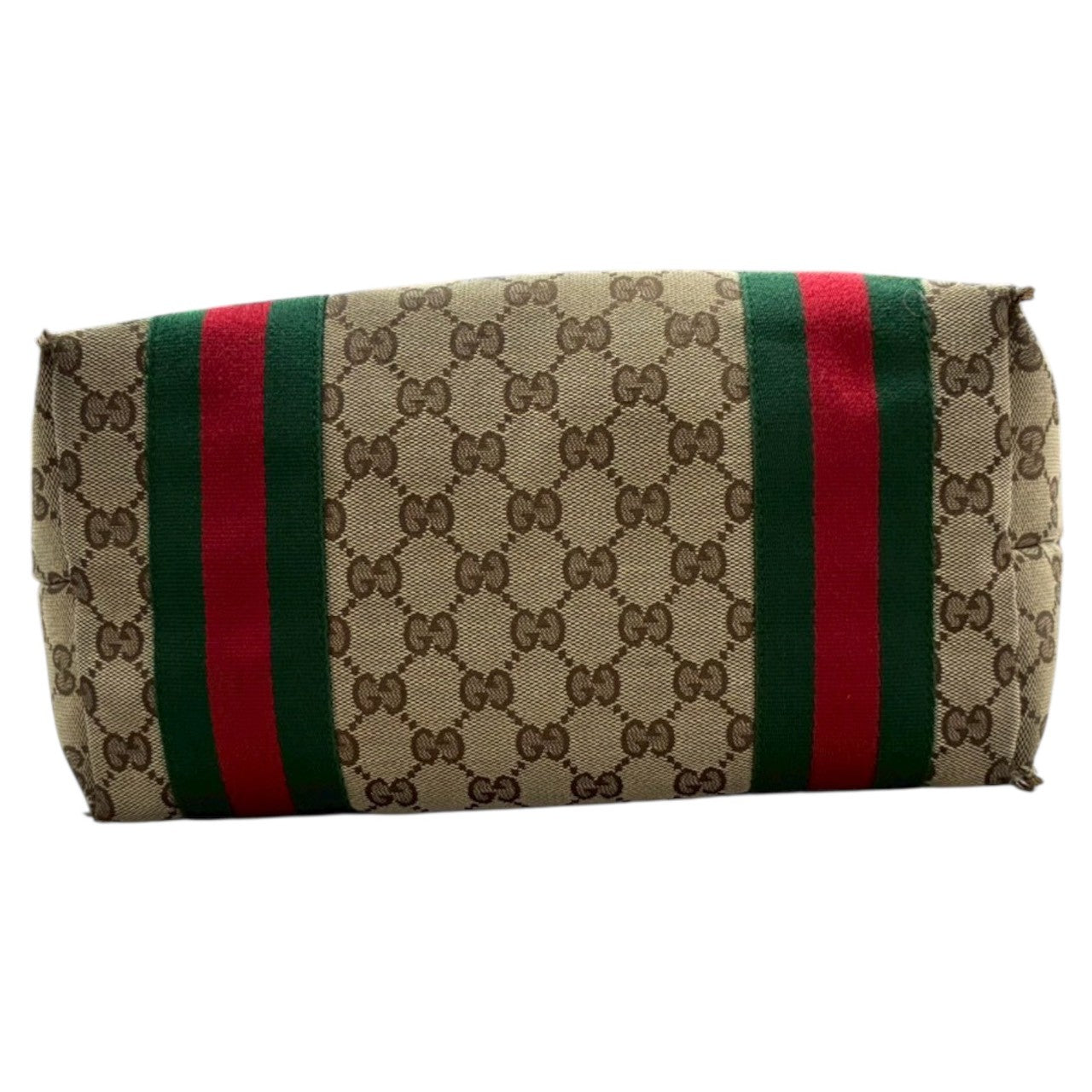 GUCCI グッチ シェリーライン ベージュ ゴールド金具 GGキャンバス / レザー 211971 トートバッグ ショルダーバッグ レディース B