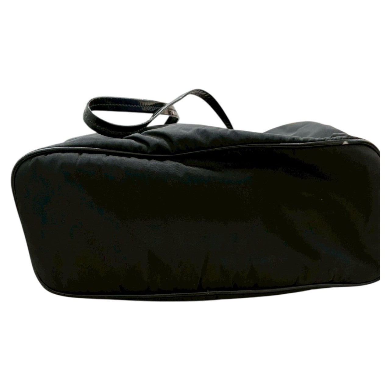 PRADA プラダ 三角ロゴ テスート ブラック ナイロン トートバッグ ショルダーバッグ レディース A