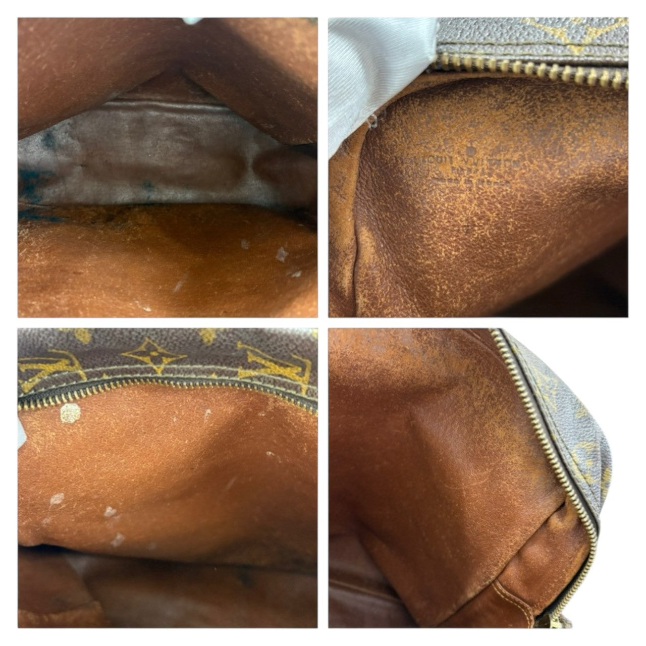 LOUIS VUITTON ルイヴィトン モノグラム マルソー ブラウン ゴールド金具 PVC M40264 ショルダーバッグ レディース B