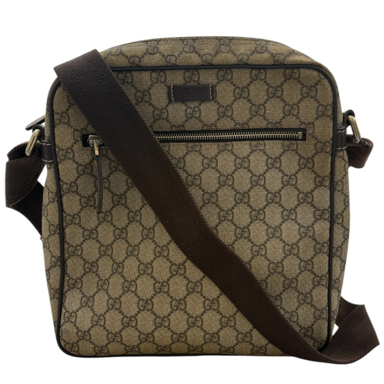 GUCCI GG Supreme Canvas 201448 Shoulder Bag Women's AB