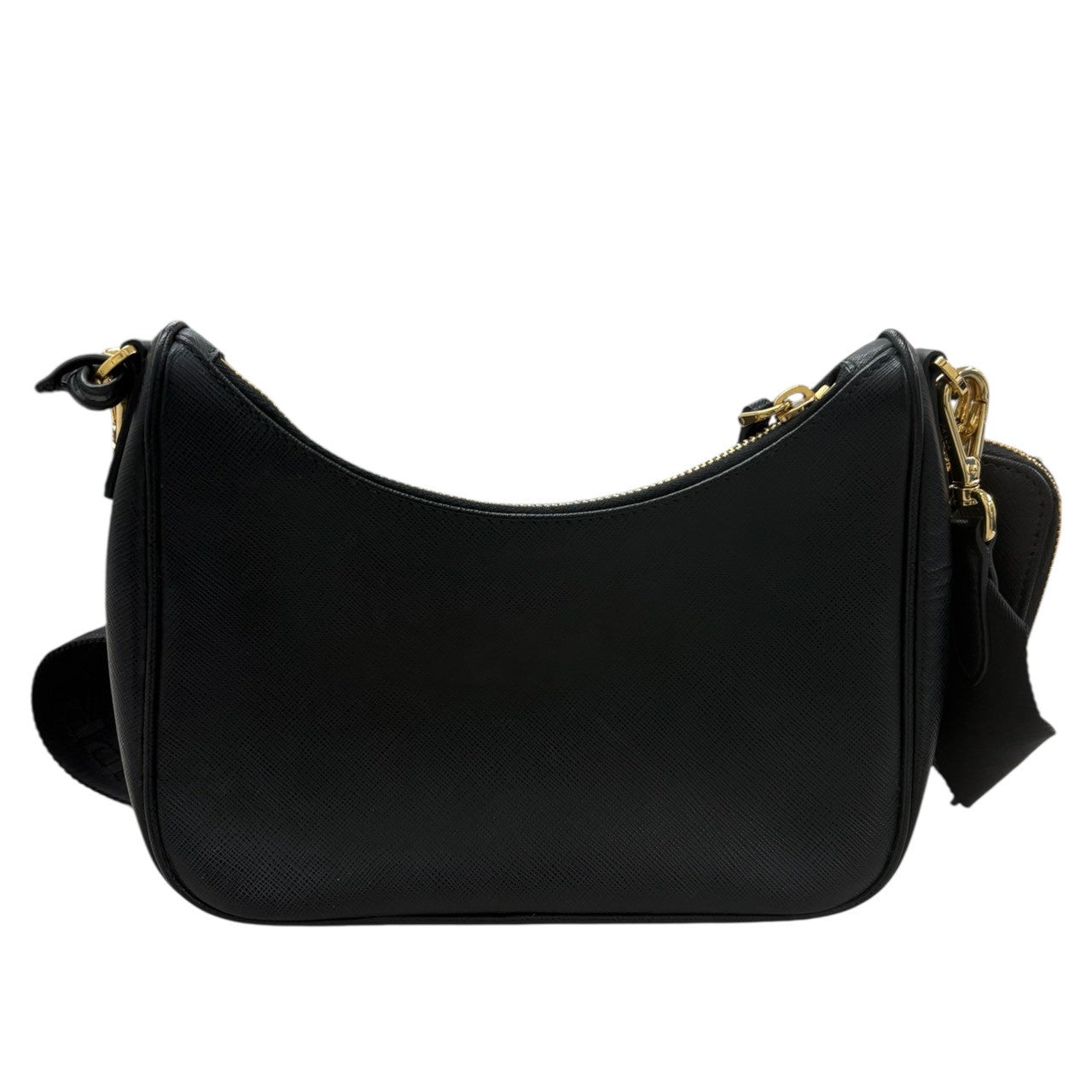 PRADA プラダ サフィアーノ 三角ロゴ リエディション 2005 レザー ショルダーバッグ レディース SA