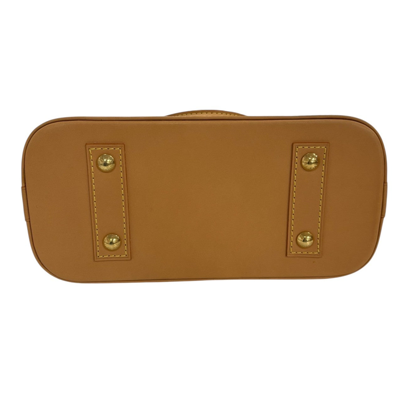 LOUIS VUITTON Monogram Alma Brown Gold Hardware PVC / Leather M53152 Shoulder Bag Women's SA