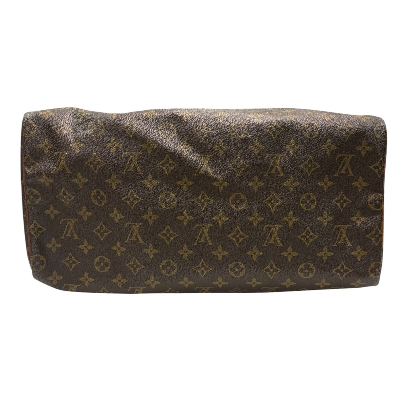 LOUIS VUITTON ルイヴィトン モノグラム スピーディ ブラウン ゴールド金具 PVC / レザー M41522 ハンドバッグ ミニボストンバッグ レディース AB