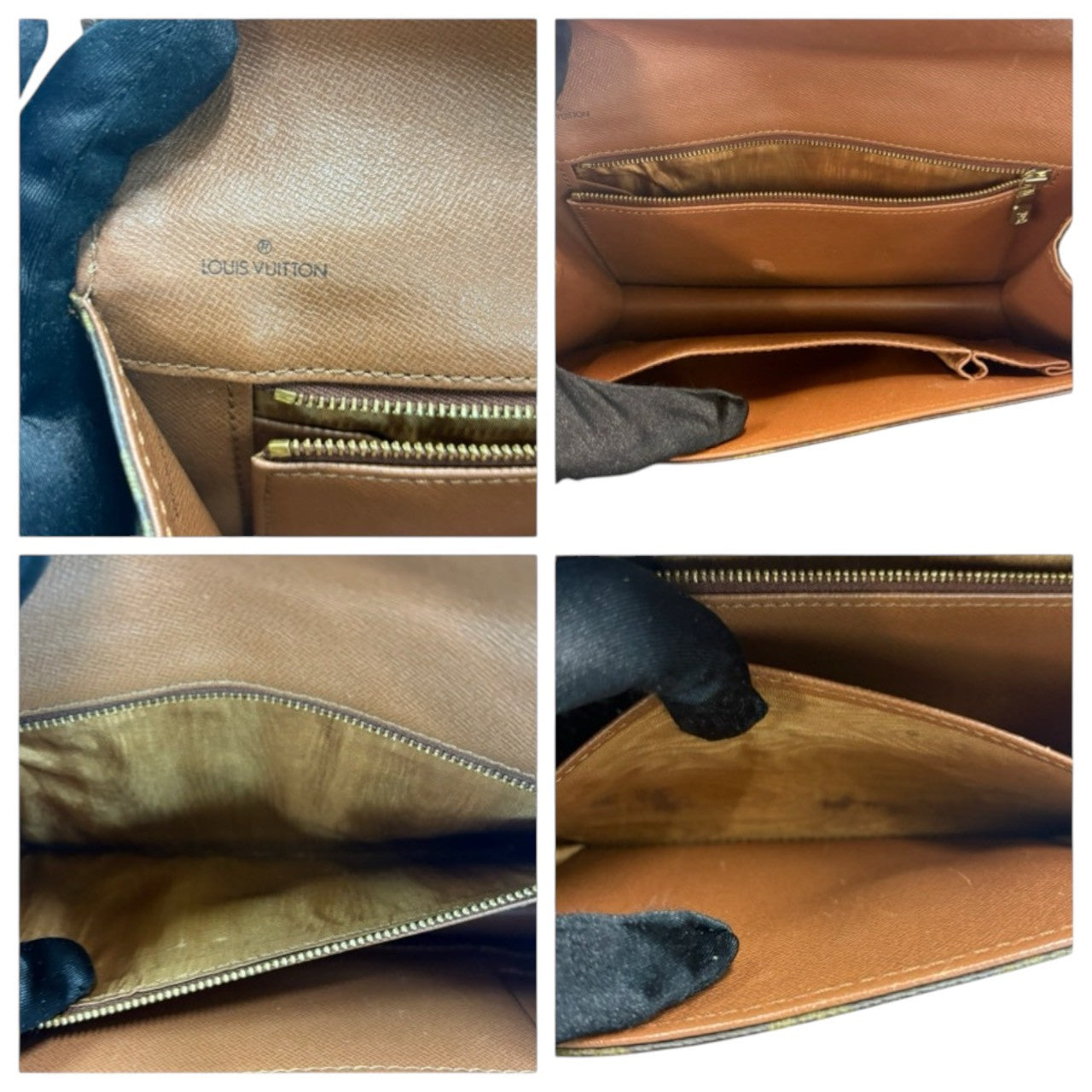 LOUIS VUITTON Monogram Pochette Dame Brown Gold Hardware PVC / Leather M51812 Clutch Bag Second Bag Men's ABP