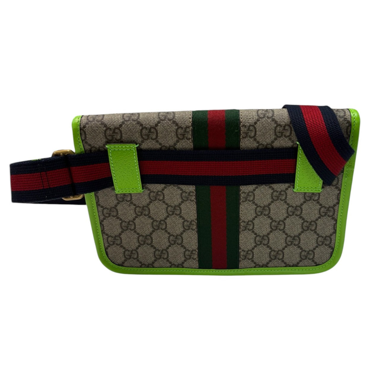 GUCCI Ophidia Beige Gold Hardware GG Supreme Canvas / Leather 72597 Shoulder Bag Women's S