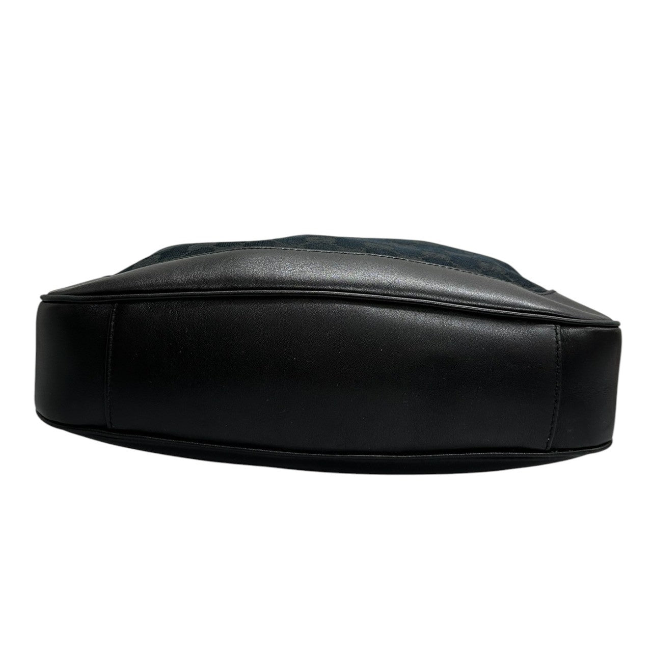 GUCCI グッチ バンブー ブラック シルバー金具 GGキャンバス / レザー 001.4095 ショルダーバッグ レディース AB