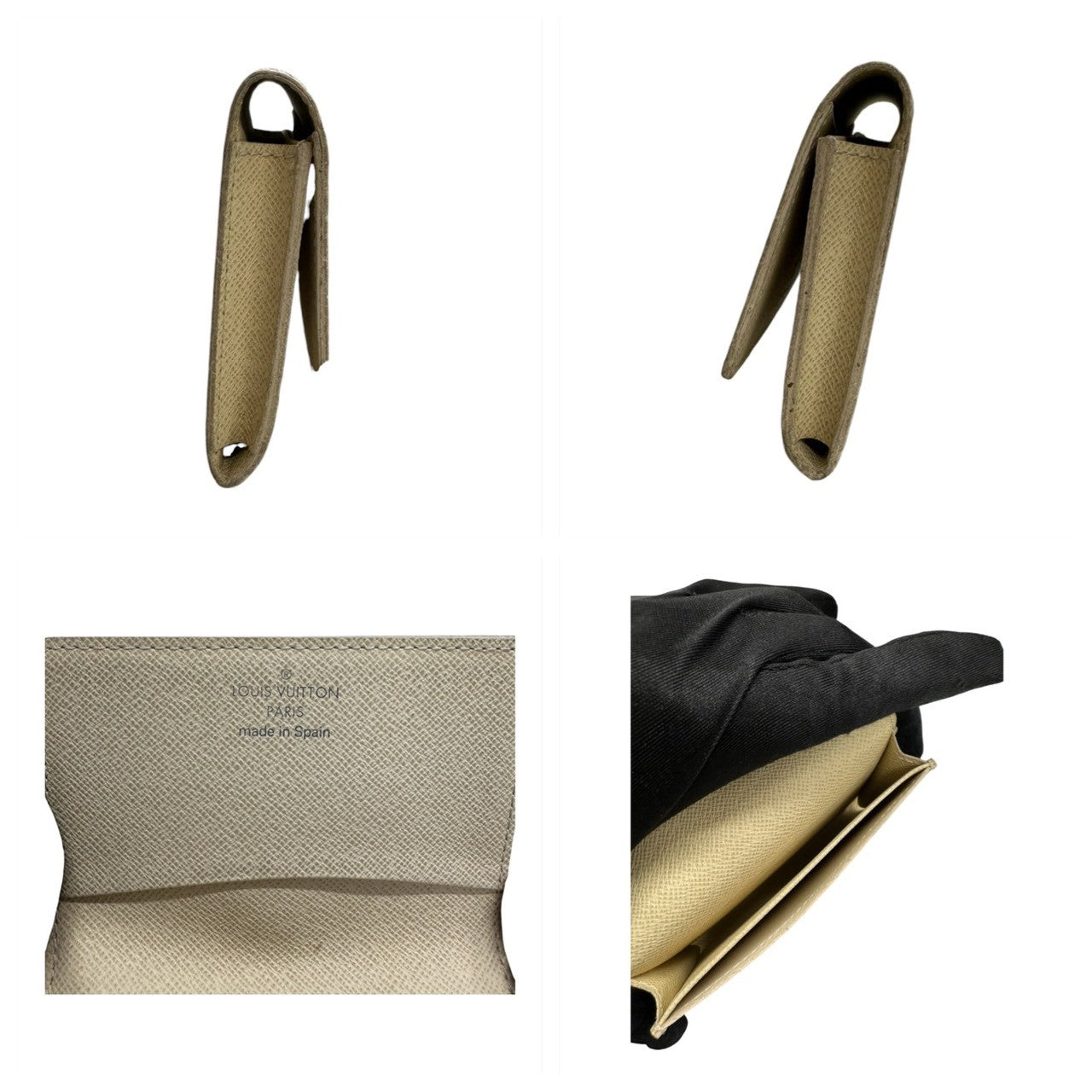 LOUIS VUITTON ルイヴィトン ダミエアズール アンヴェロップ カルト ドゥ ヴィジット ホワイト PVC N61746 カードケース 名刺入れ レディース A
