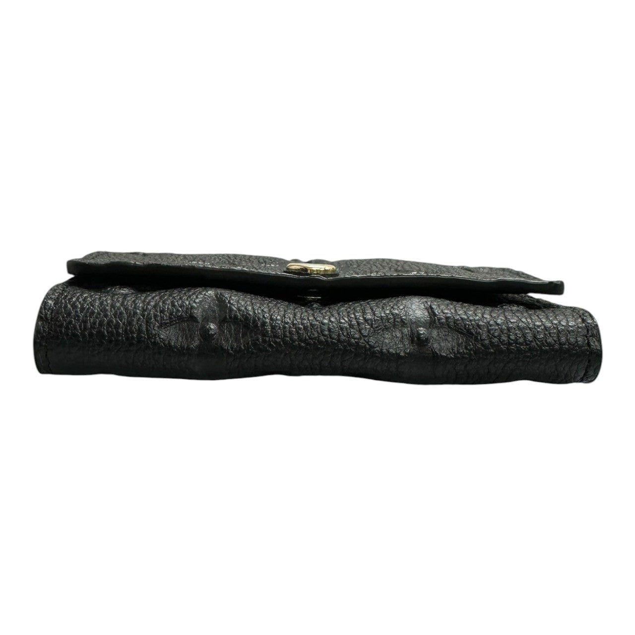 LOUIS VUITTON ルイヴィトン モノグラムアンプラント ミュルティクレ6 ブラック ゴールド金具 レザー M64421 キーケース レディース A