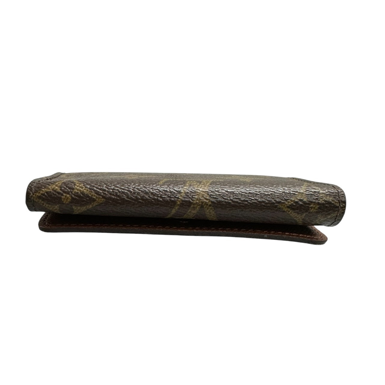 LOUIS VUITTON ルイヴィトン モノグラム ミュルティクレ４ ブラウン ゴールド金具 PVC M62631 キーケース レディース AB