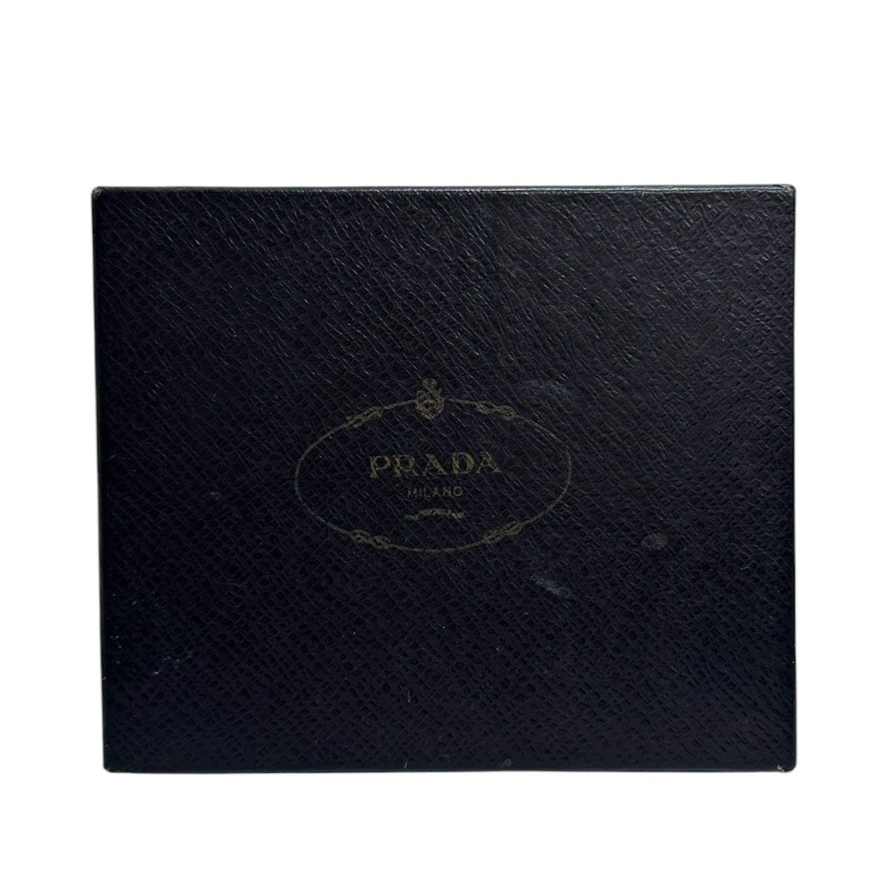 PRADA プラダ ブラック エナメル コインケース レディース AB