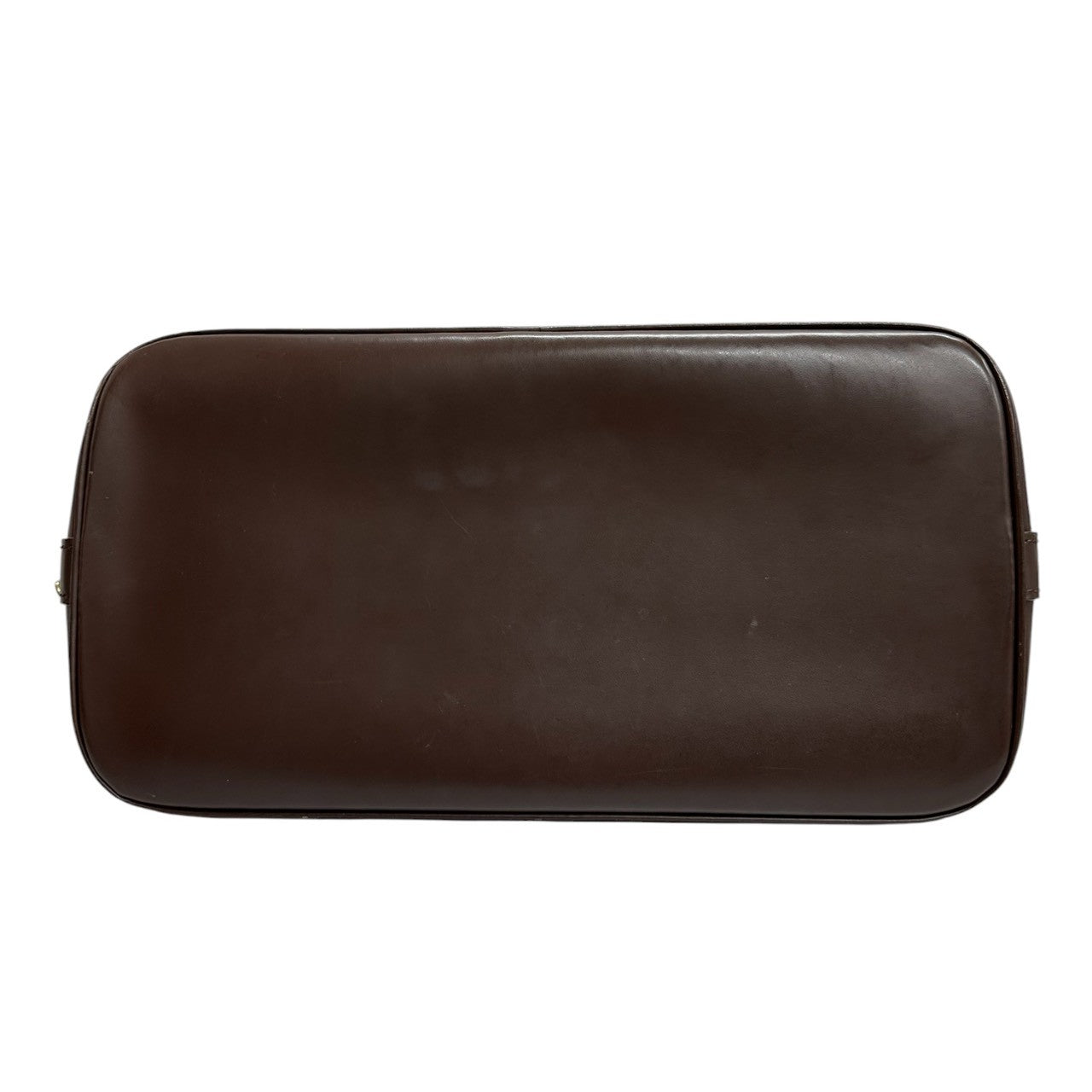 LOUIS VUITTON ルイヴィトン ダミエ アルマ ブラウン ゴールド金具 PVC / レザー N51131 ハンドバッグ レディース ABP