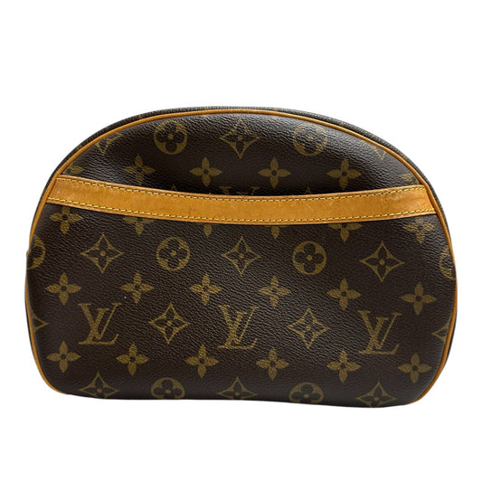 LOUIS VUITTON ルイヴィトン モノグラム ブロア ブラウン ゴールド金具 PVC M51221 ショルダーバッグ レディース BC