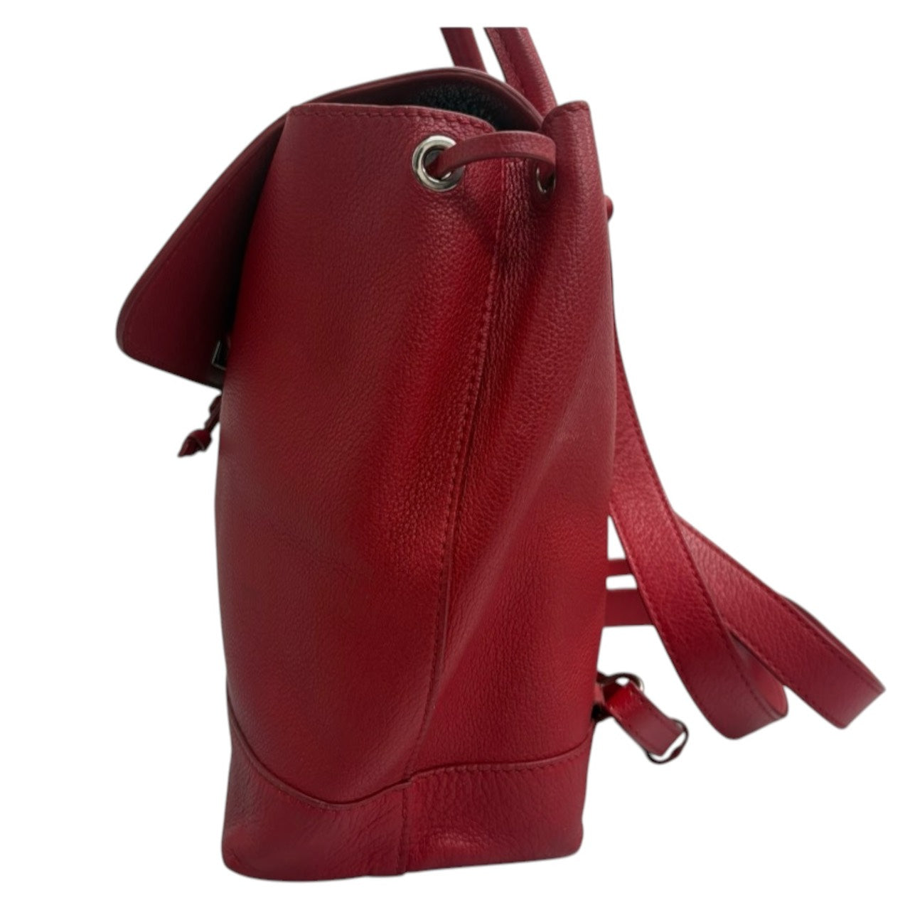 LOUIS VUITTON ルイヴィトン ロックミー レッド ルビー シルバー金具 レザー M41818 リュック・デイパック レディース ABP